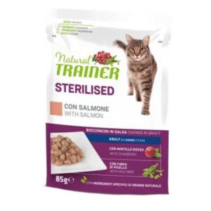 Natural Trainer Cat Sterilised Adult Umido