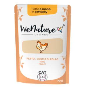 WeNature Pouch in Soft Jelly Umido Gatto 70 gr