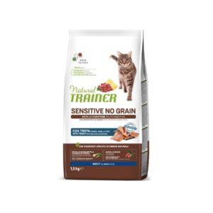 Natural Trainer Cat Sensitive No Grain Adult