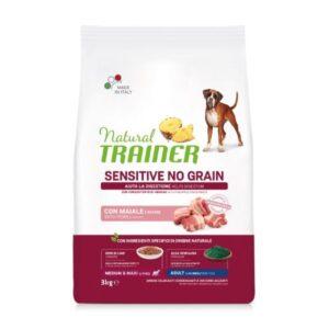 Natural Trainer Sensitive No Grain Medium&Maxi Adult