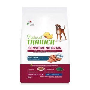 Natural Trainer Sensitive No Grain Medium&Maxi Adult