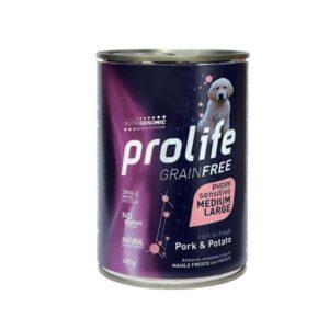 Prolife Grain Free Puppy Sensitive Medium/Large Umido