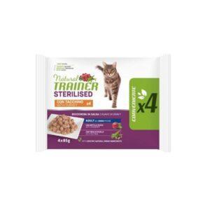 natural trainer flowpack sterilised tacchino
